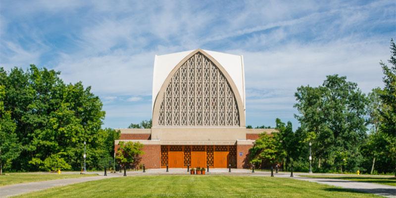 Interfaith Chapel, front exterior view